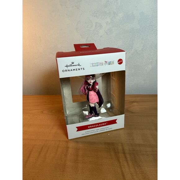 Hallmark Draculaura Monster High Christmas Ornament 2023 NIB - Picture 1 of 6